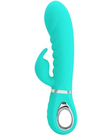 PRETTY LOVE - PRESCOTT VIBRADOR PUNTO G MULTIFUNCIÓN VERDE AGUA