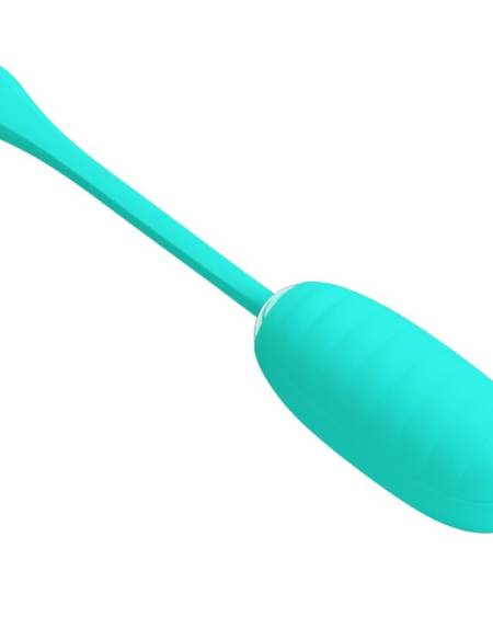 PRETTY LOVE - KIRK HUEVO VIBRADOR RECARGABLE VERDE AGUA