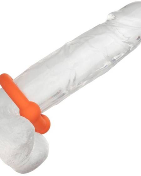 CALEXOTICS - ALPHA ANILLO DOBLE BOLA NARANJA