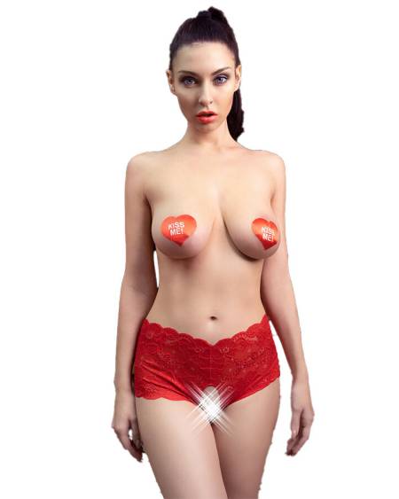 Cueca aberta CHILIROSE CR 4641 com abertura na entreperna