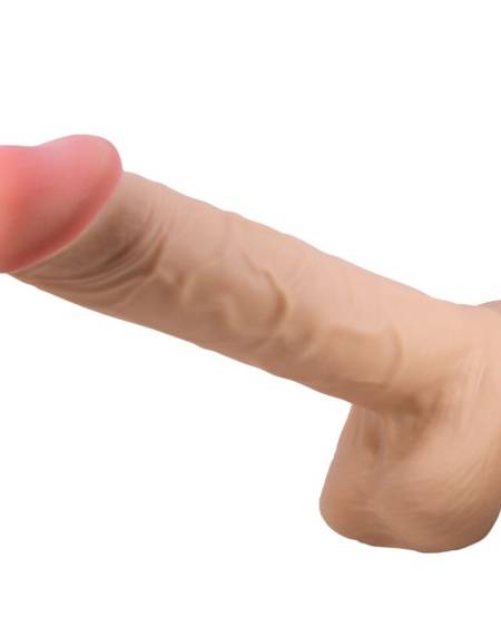 PRETTY LOVE - SLIDING SKIN SERIES DILDO REALÍSTICO CON VENTOSA PIEL DESLIZANTE 26 CM