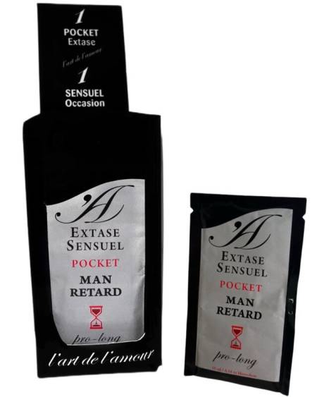 Pocket Retardante Masculino 10 ml EXTASE SENSUAL