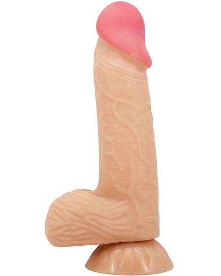 PRETTY LOVE - SLIDING SKIN SERIES DILDO REALÍSTICO CON VENTOSA PIEL DESLIZANTE 20.6 CM