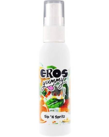 Spray corporal com sabor EROS Yummy Sip and Spritz, 50 ml
