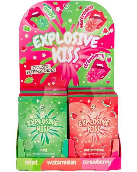 Expositor de Caramelos Explosivos da SECRET PLAY