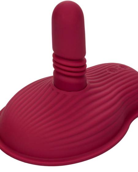 CALEXOTICS - RIDER MASAJEADOR DOBLE MOTOR CONTROL REMOTO ROJO
