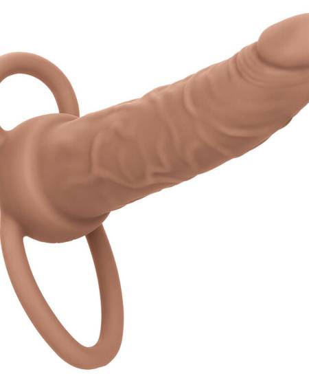 CALEXOTICS - PERFORMANCE MAXX DOBLE PENETRADOR RECARGABLE PIEL MORENO