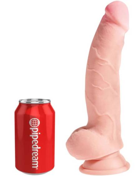 KING COCK - DILDO TRIPLE DENSIDAD 18.4 CM