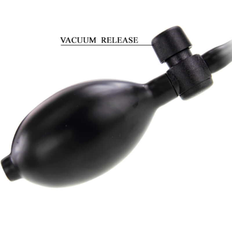 BAILE - INFLATABLE DILDO II HINCHABLE REALÍSTICO CON VENTOSA 15 CM