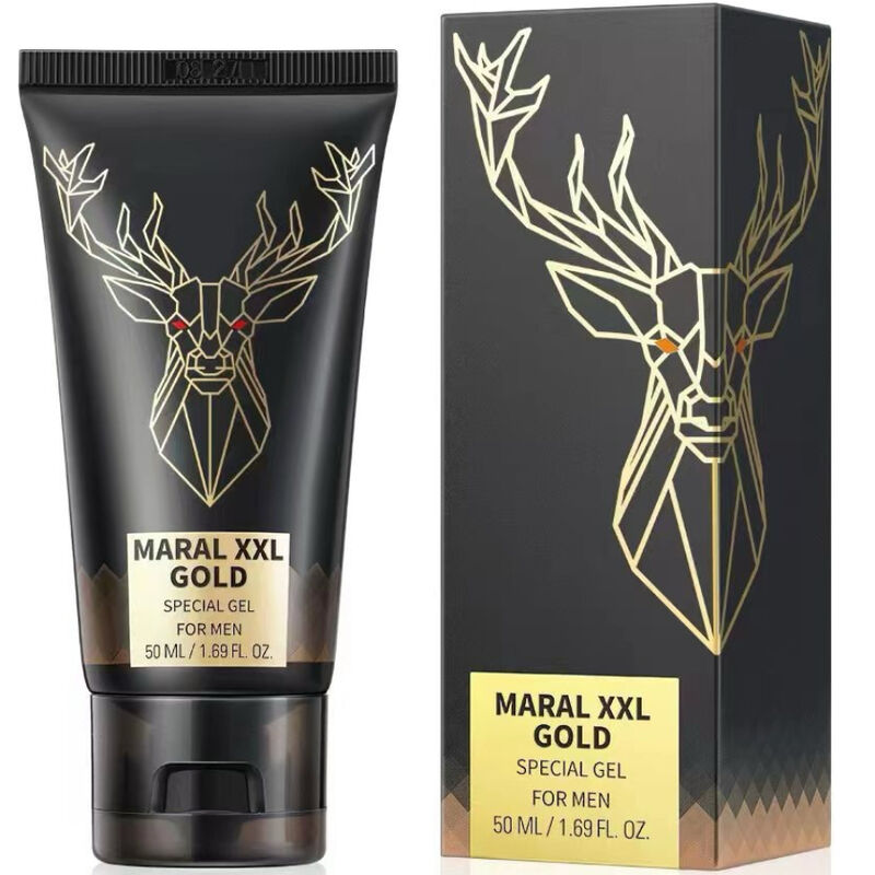 Gel masculino MARAL GEL XXL Gold, embalagem de 50 ml