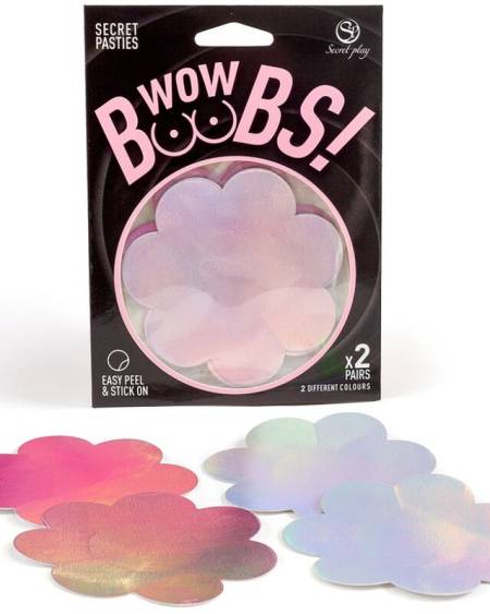 SECRET PLAY - WOW BOOBS! CUBRE PEZONES FLOR