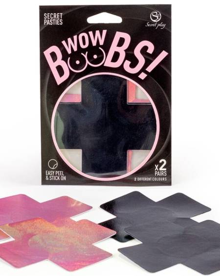 SECRET PLAY - WOW BOOBS! CUBRE PEZONES X