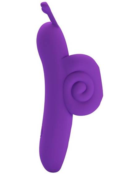 PRETTY LOVE - SNAIL PODEROSO ESTIMULADOR DE DEDO MORADO