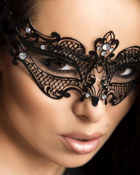CHILIROSE - CR 3755 MASCARA ANTIFAZ NEGRO