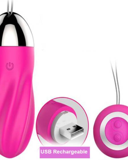 ARMONY - SWEETY HUEVO VIBRADOR ESPIRAL CONTROL REMOTO ROSA