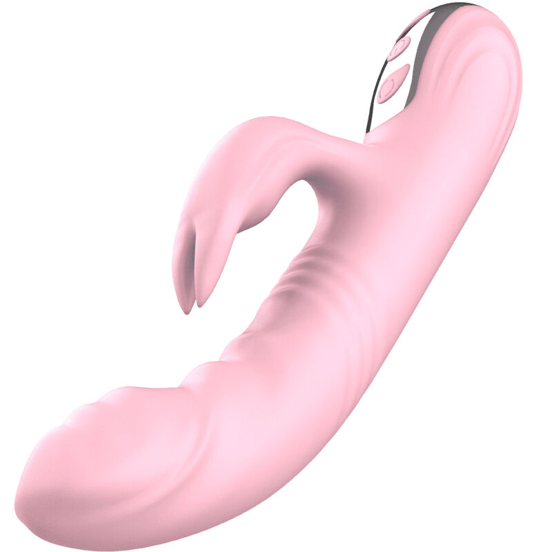 Vibrador rabbit Fully Finger da ARMONY na cor rosa.
