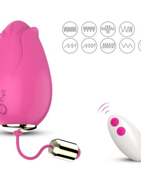 ARMONY - MANDALA HUEVO VIBRADOR PUNTO G CONTROL REMOTO FUCSIA