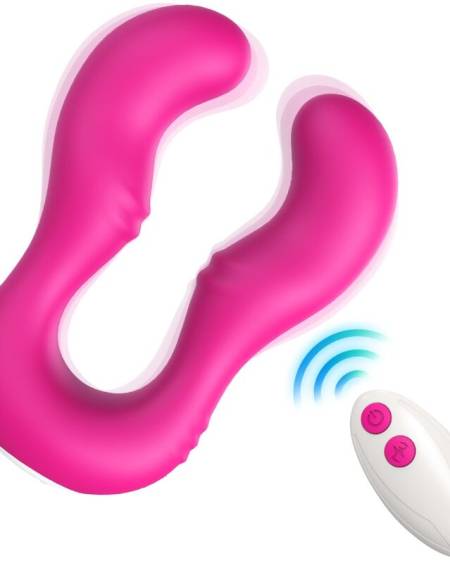 Vibrador Seraph da ARMONY VIBRATORS, com formato flexível e motores duplos