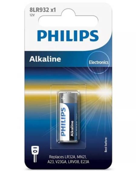PHILIPS - PILA ALCALINA 12V LR23A MN21 8LR932 BLISTER*1