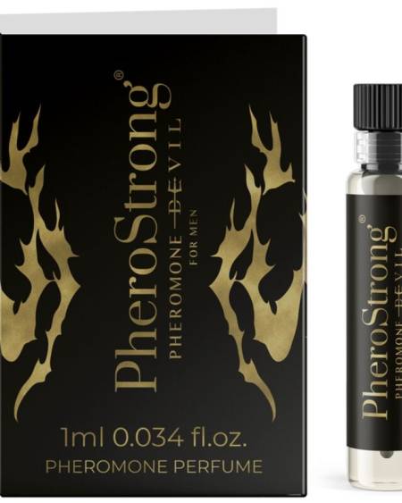 PHEROSTRONG - PERFUME CON FEROMONAS DEVIL PARA HOMBRE 1 ML