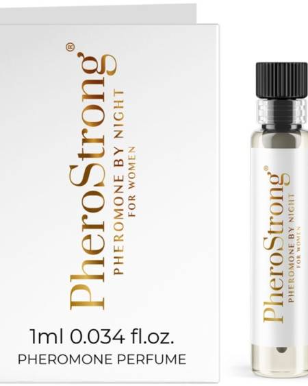 PHEROSTRONG - PERFUME CON FEROMONAS BY NIGHT PARA MUJER 1 ML