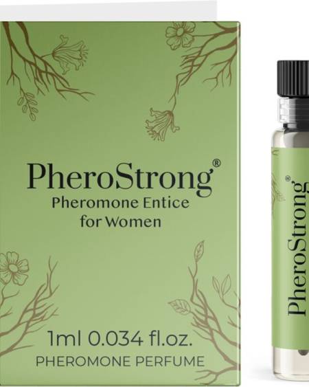 PHEROSTRONG - PERFUME CON FEROMONAS ENTICE PARA MUJER 1 ML