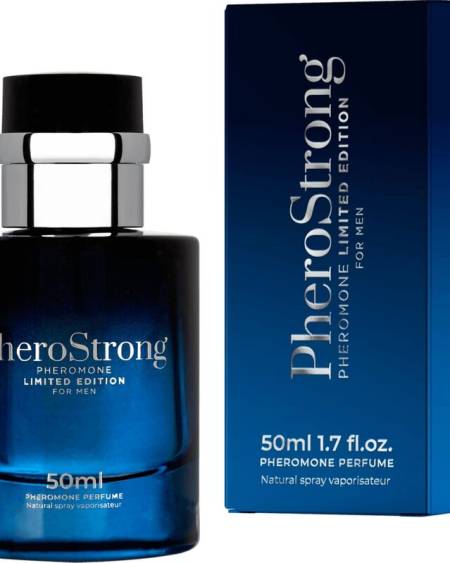 Perfume masculino com feromonas PHEROSTRONG, edição limitada
