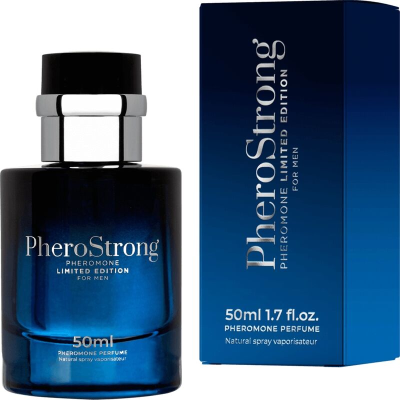 Perfume masculino com feromonas PHEROSTRONG, edição limitada