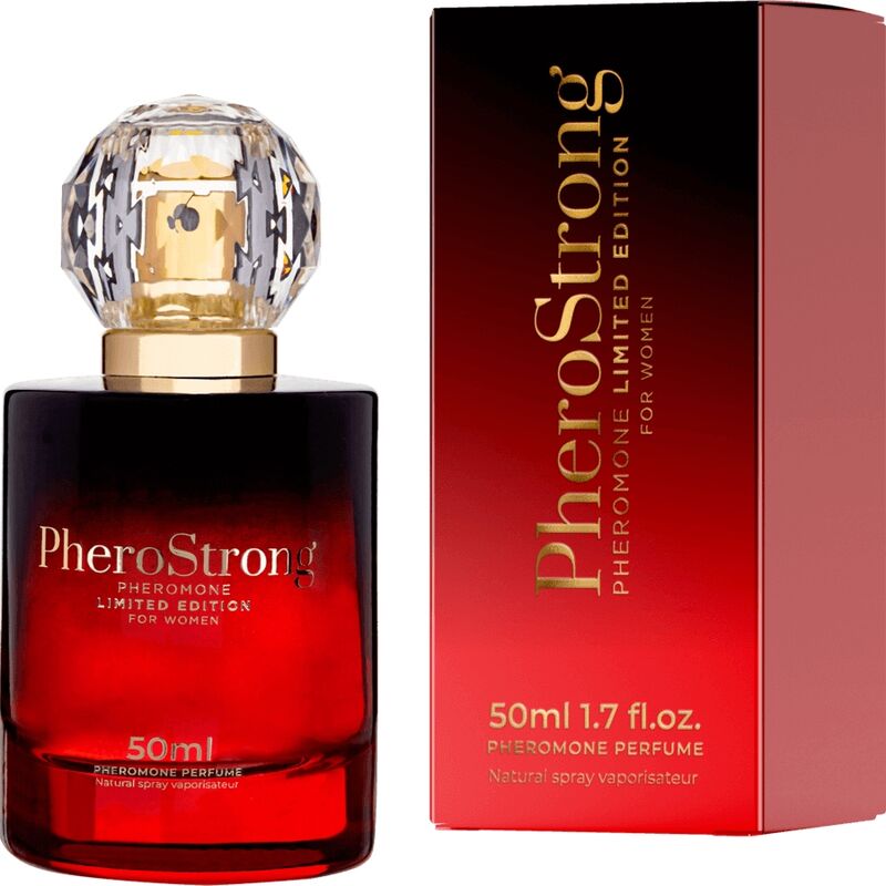 Perfume com feromonas PHEROSTRONG edição limitada para mulher