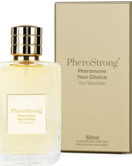 Perfume PHEROSTRONG Your Choice com feromonas para mulher, 50 ml