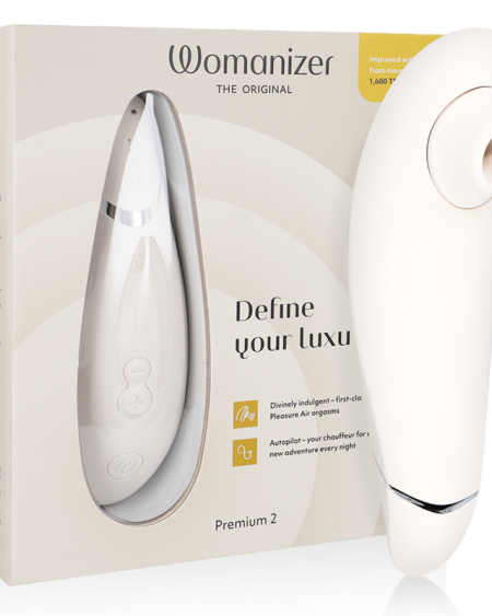 WOMANIZER - PREMIUM 2 ESTIMULADOR DE CLÍTORIS GRIS