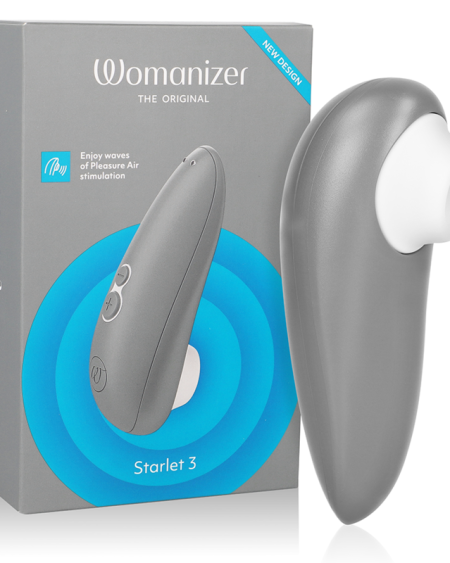 WOMANIZER - STARLET 3 ESTIMULADOR CLÍTORIS GRIS