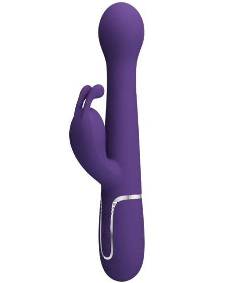 PRETTY LOVE - DEJON VIBRADOR RABBIT 3 EN 1 MULTIFUNCIÓN MORADO