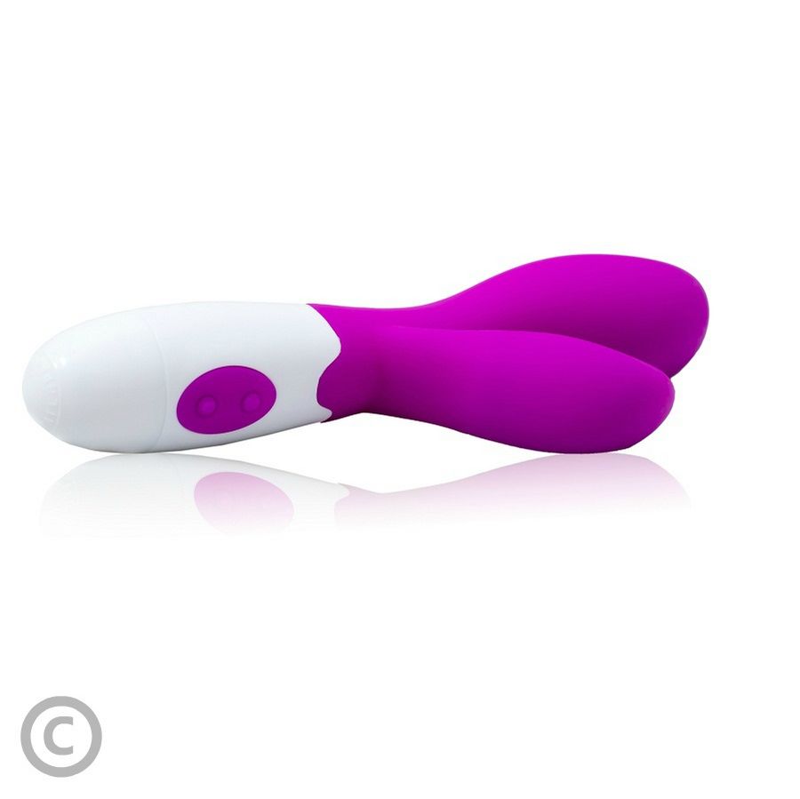 Vibrador Estimulador Pretty Love Newman em lila e branco