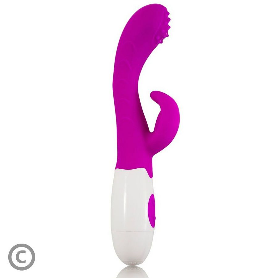 Vibrador Pretty Love Flirtation Arthur em lila e branco