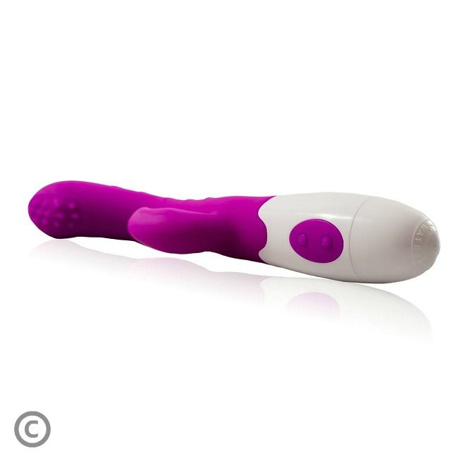 Vibrador Pretty Love Flirtation Arthur em lila e branco