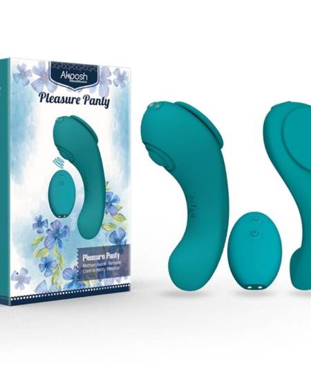 ARMONY - PLEASURE PANTY VIBRADOR CONTROL REMOTO 3 VELOCIDADES VERDE