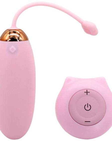 ARMONY - KITTY FUN HUEVO VIBRADOR CONTROL REMOTO 10 VIBRACIONES ROSA