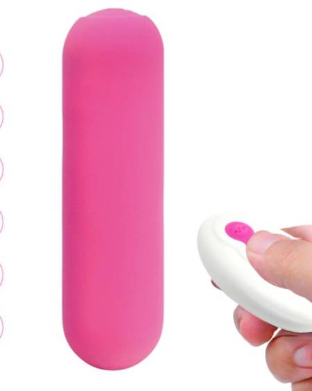 ARMONY - SPLASH JOIE BALA VIBRADORA SILICONA CONTROL REMOTO 10 VIBRACIONES 75 X 19 CM ROSA