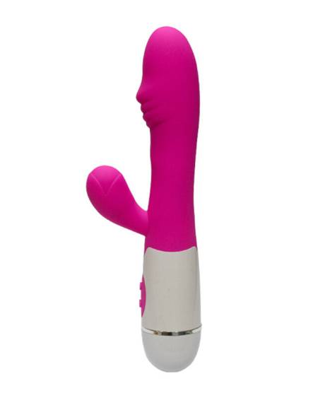Vibrador e estimulador Abby da ARMONY, em fúcsia, com 16 níveis de vibração
