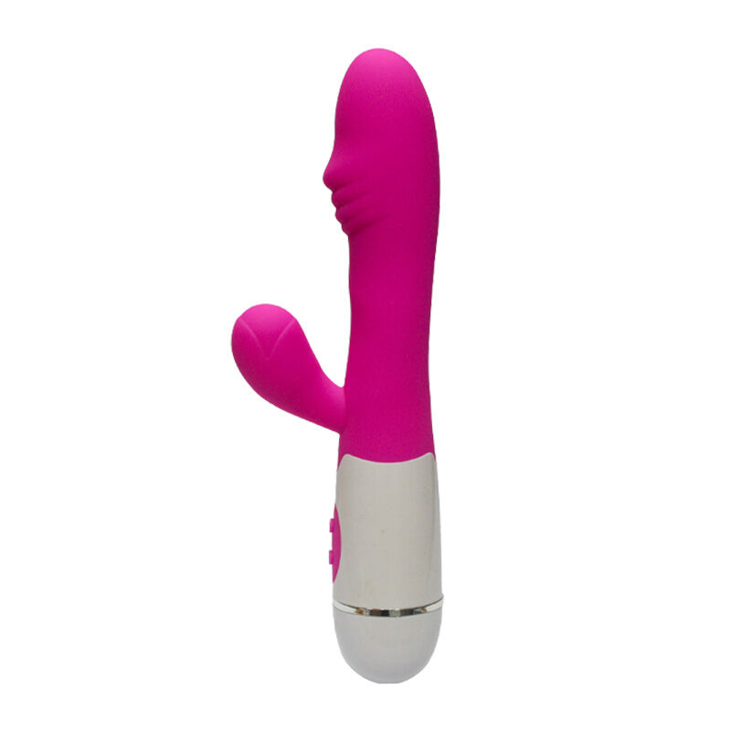 Vibrador e estimulador Abby da ARMONY, em fúcsia, com 16 níveis de vibração