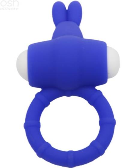 ARMONY - MS BUNNY ANILLO VIBRADOR SILICONA AZUL