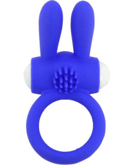 ARMONY - MR BUNNY ANILLO VIBRADOR SILICONA AZUL