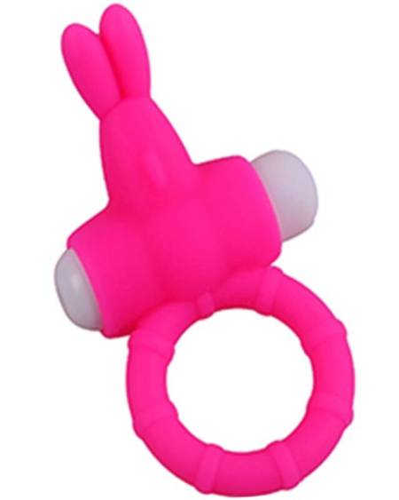 ARMONY - MS BUNNY ANILLO VIBRADOR SILICONA ROSA