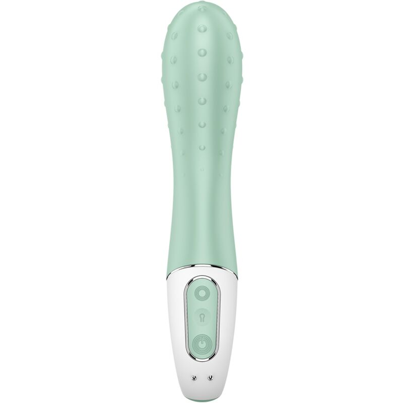 SATISFYER - AIR PUMP VIBRADOR 3 INFLABLE PUNTO G MENTA