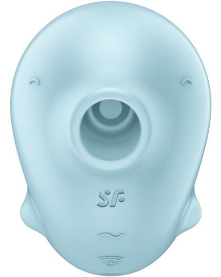 Estimulador e vibrador SATISFYER Sassy Seal azul