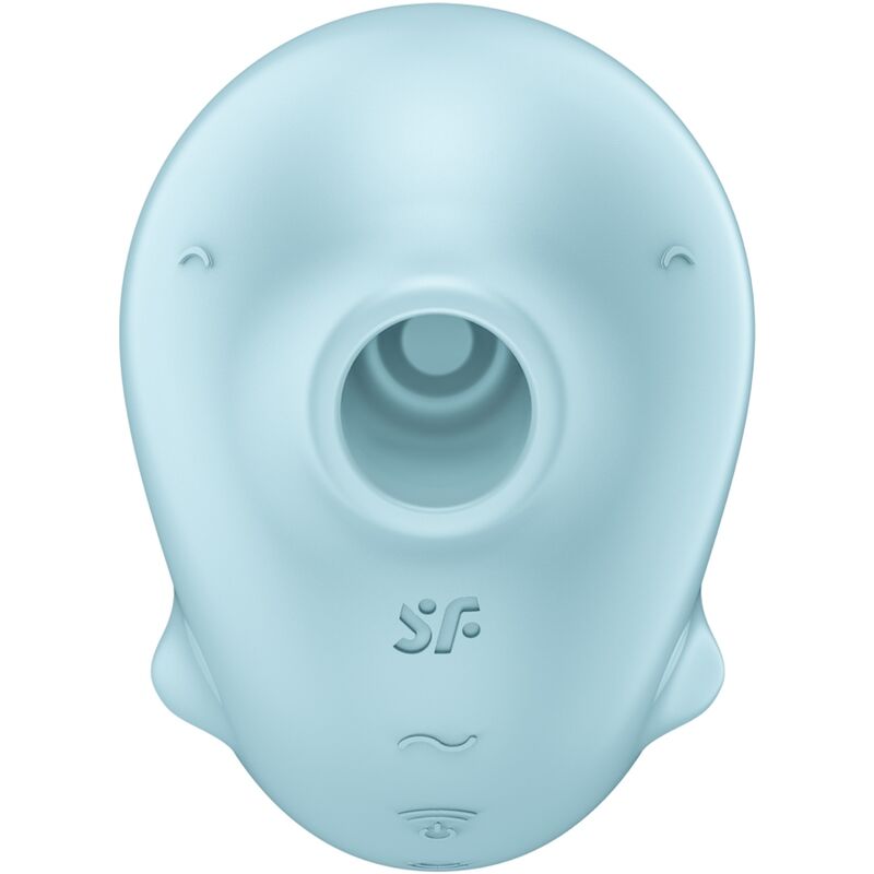 Estimulador e vibrador SATISFYER Sassy Seal azul
