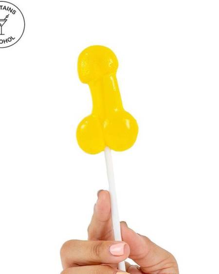 SECRETPLAY - PIRULETA PENE GOMINOLA CON ALCOHOL PIÑA COLADA