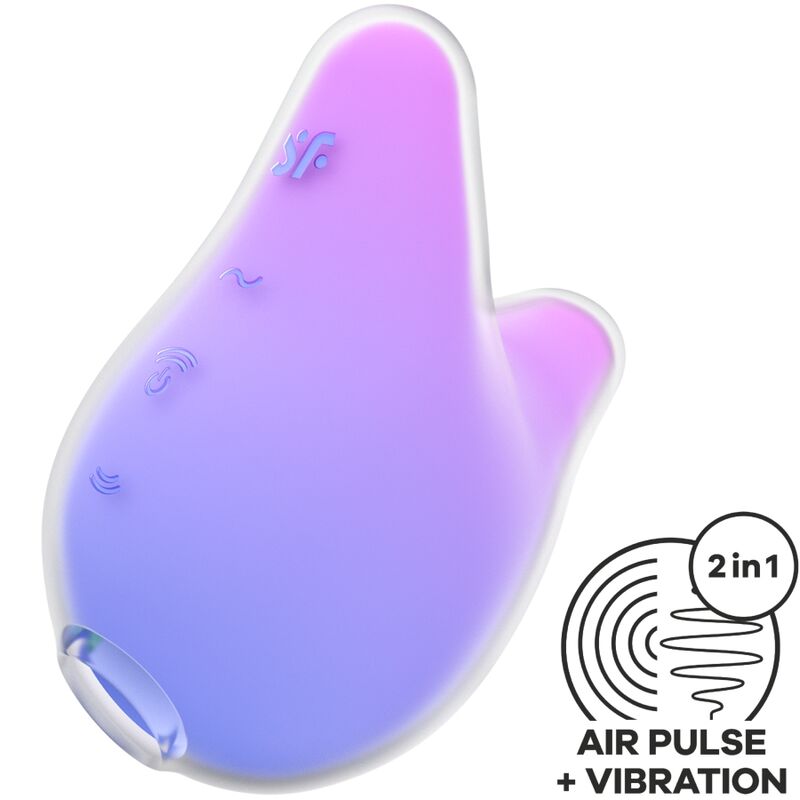 Estimulador e vibrador Mermaid Vibes da SATISFYER AIR PULSE