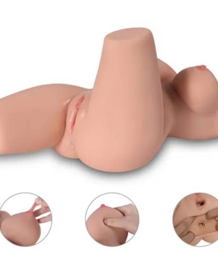 Torso feminino realístico insuflável da Armony